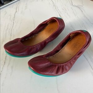 Tieks Burgundy Ballet Flats
